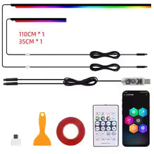 Smart Interior light Car Kit with App Control