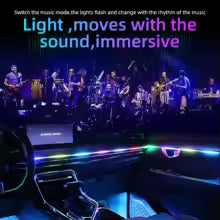 Smart Interior light Car Kit with App Control
